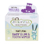 Jack N' Jill Baby Gum & Tooth Wipes (25 Wipes)