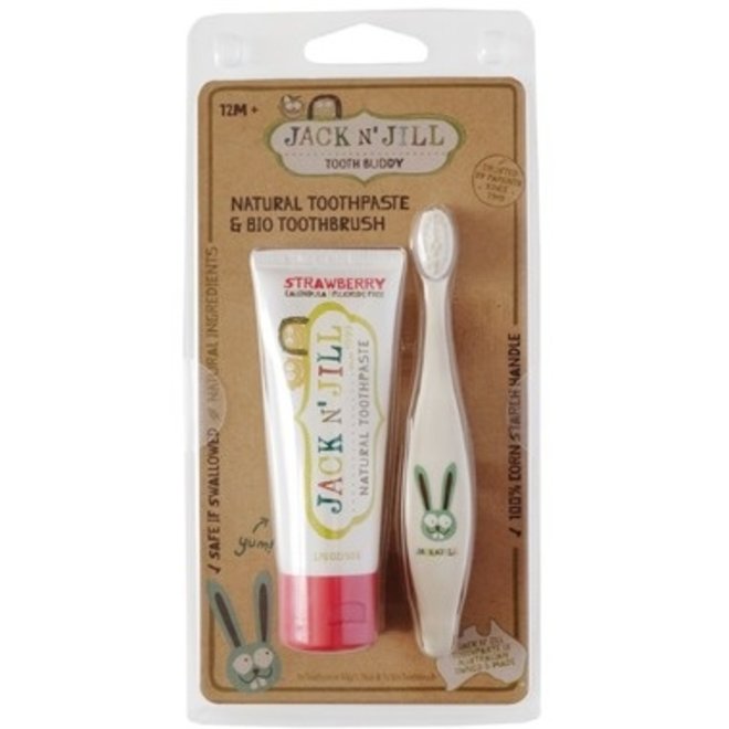 Tooth Buddy Twin Pack Strawberry