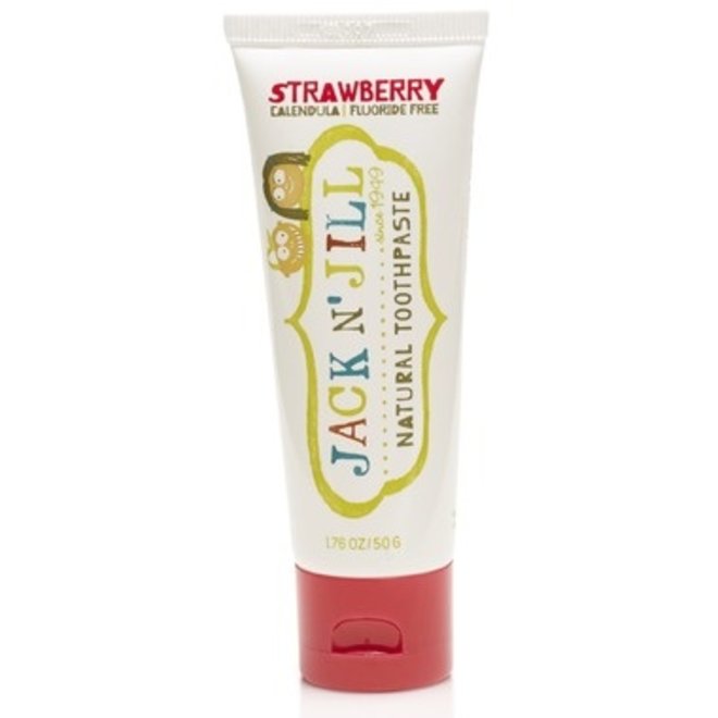 Jack N Jill Natural Toothpaste Orgainc Strawberry