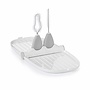 OXO TOT Breast Pump Parts Drying Rack With Detail Brushes - Grey