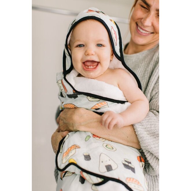 Hooded Towel Set - Sushi
