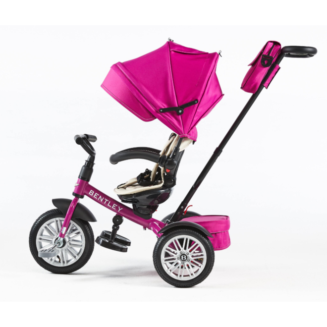 Bentley 6-in-1 Baby Stroller / Kids Trike - Fuchsia Pink