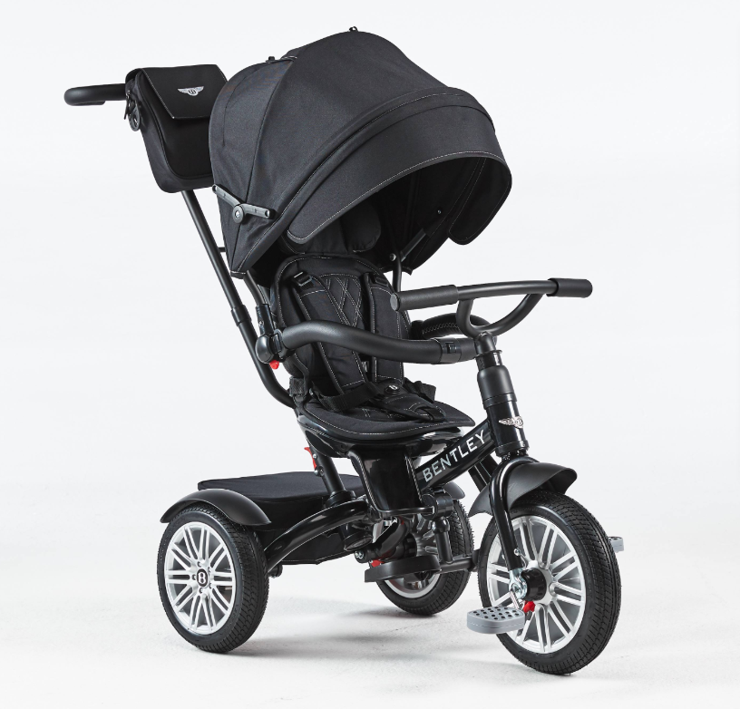 Bentley 6-in-1 Baby Stroller / Kids Trike - Onyx Black - Moda Kids