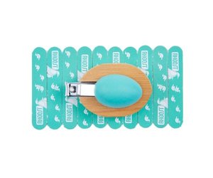 RHOOST Rhoost Baby Nail Clipper Emery Boards 10Pk Teal