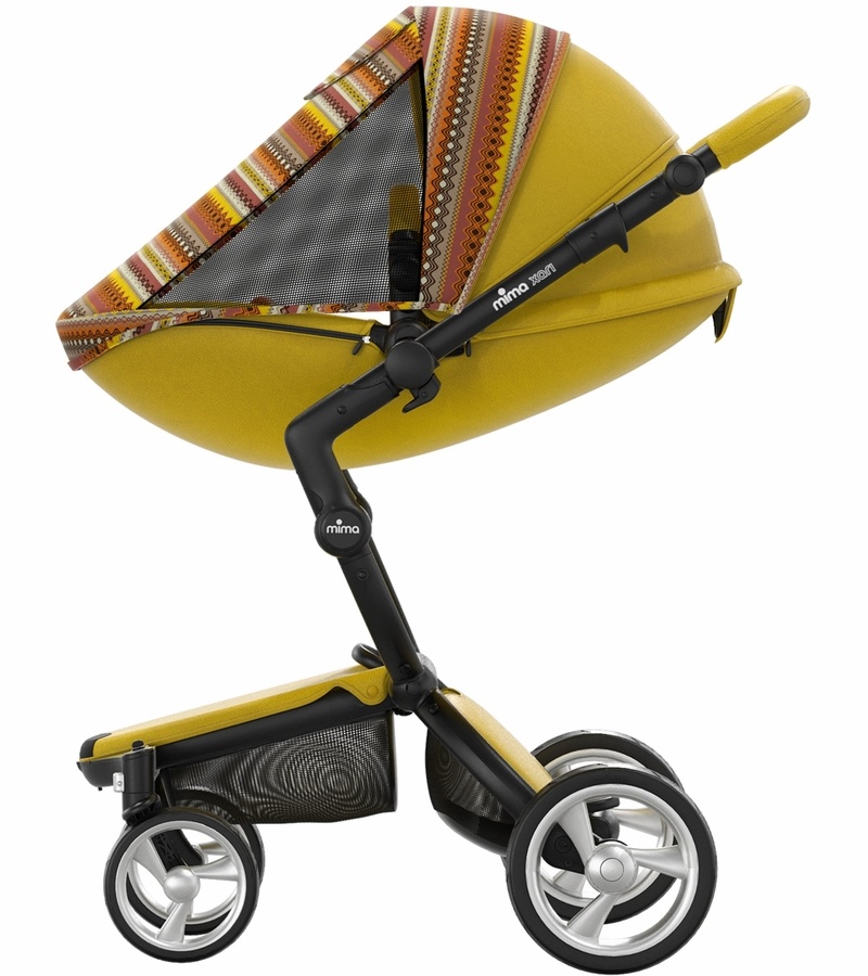 mima yellow stroller