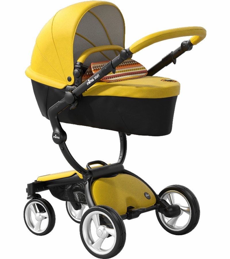 mima stroller yellow