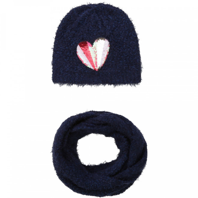 PULL ON HAT+SNOOD