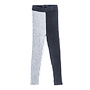 Nununu Knit Leggings-Heather Grey/Black