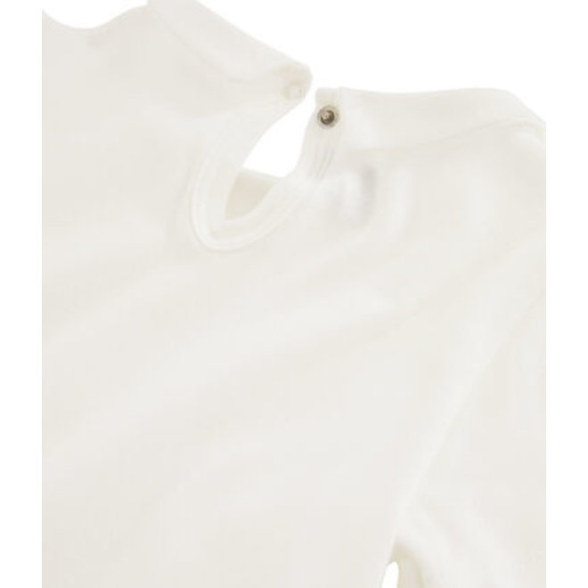 Petit Bateau Girls' T-Shirt With Collar