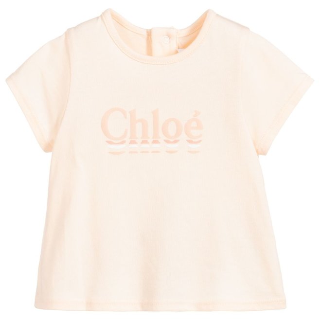 Chloe Santorin D1 Lay T-Shirt Pale Pink