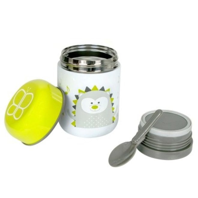 Foöd - Thermal Food Container With Spoon (Lime)