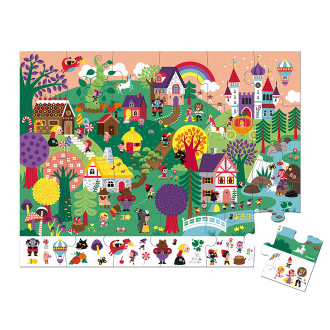 Observation Puzzle 24pcs - Tales