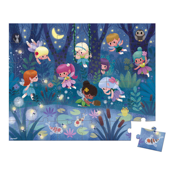 Puzzle Fairies & Waterlilies 36pcs