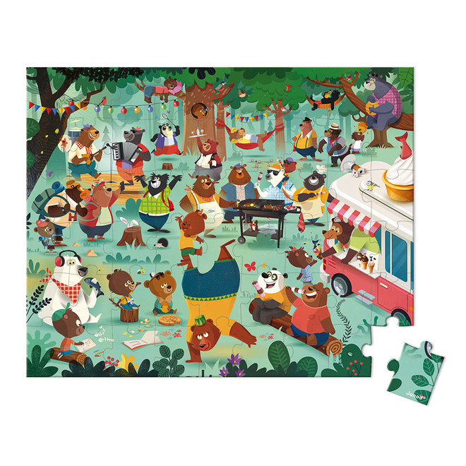 Puzzle Family Bears 54pcs