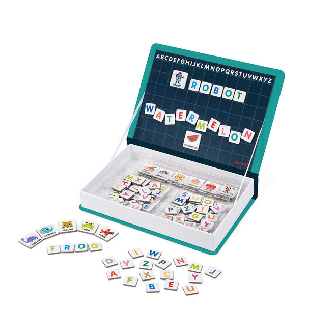 Janod Magnetibook Alphabet - English