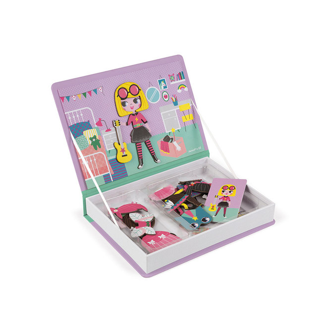 Janod Magnetibook Girl Costumes