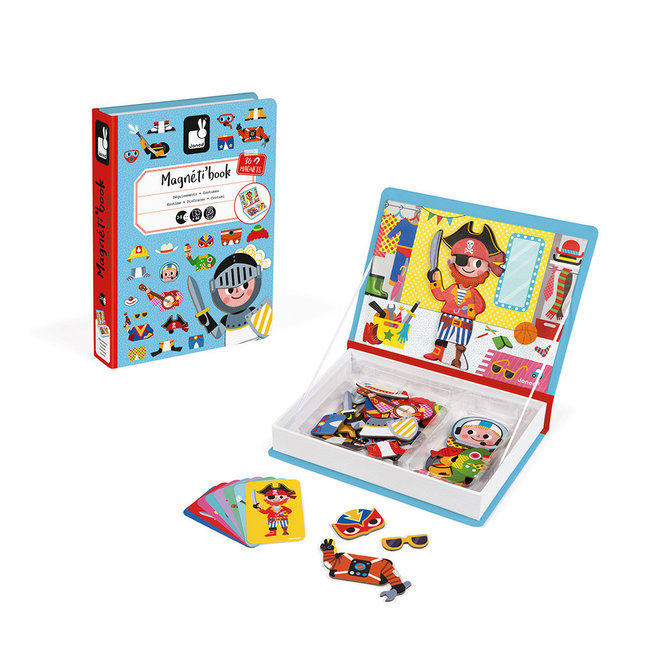 Janod Magnetibook Boy Costumes