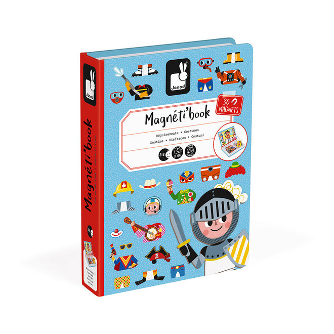 Janod Magnetibook Boy Costumes