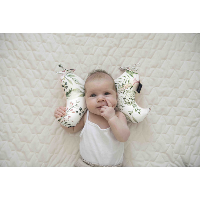 VELVET COLLECTION - ANTISHAKE PILLOW ANGEL'S WINGS - UNICORN RAINBOW KNIGHT - DARK GREY