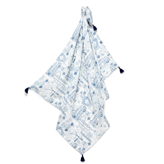 BAMBOO SWADDLE FRINGE - ROUTE 66