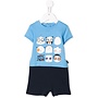 LITTLE MARC JACOBS printed shorties body-Blue Dark Blue