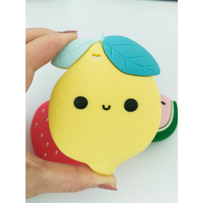 Lemon Silicone Teether Set