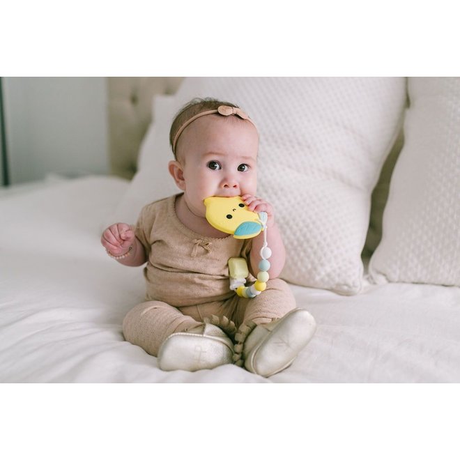 Lemon Silicone Teether Set
