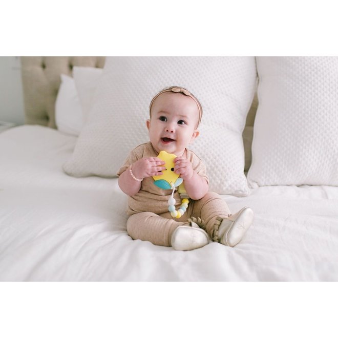 Lemon Silicone Teether Set