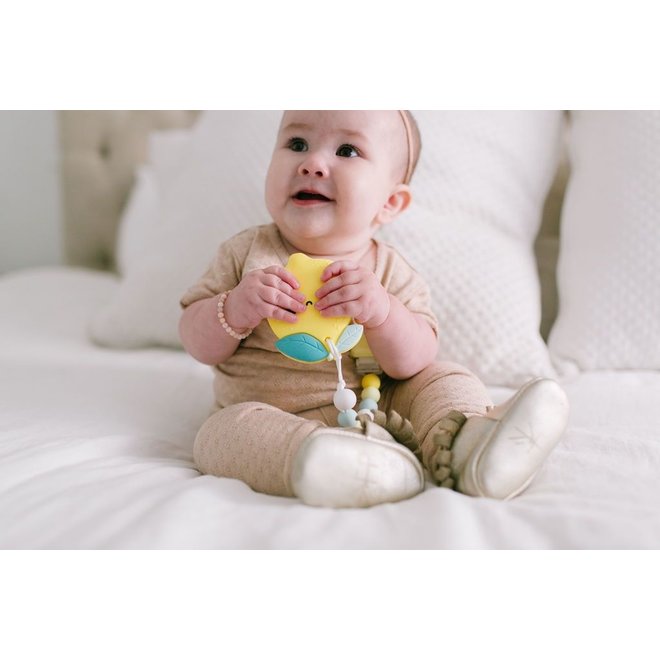 Lemon Silicone Teether Set