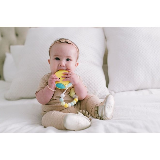 Lemon Silicone Teether Set