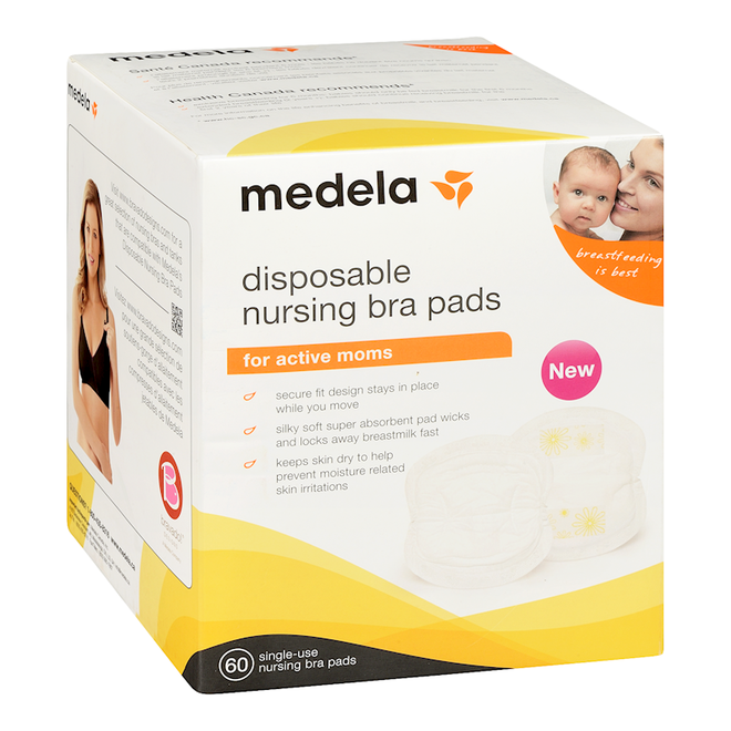 Safe & Dry™ Washable bra pads, Breastfeeding products