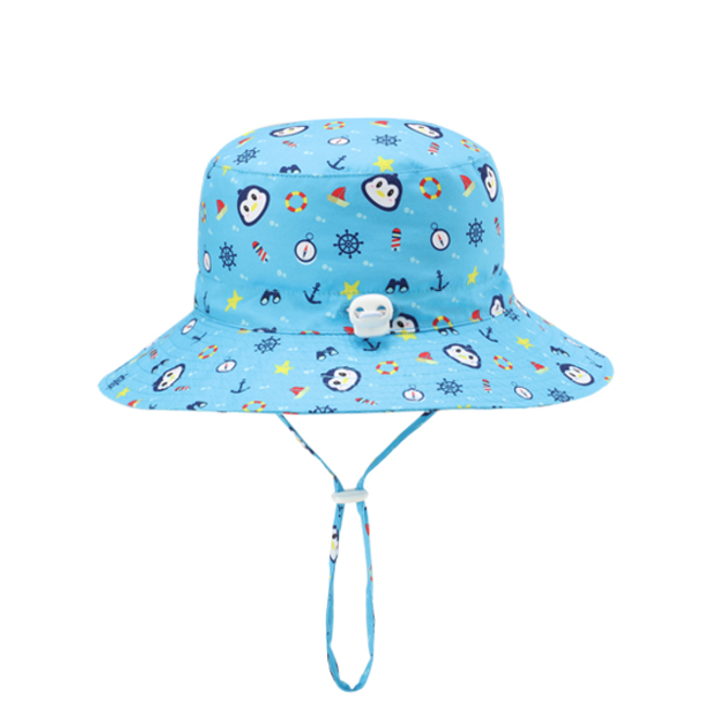 UPF50 Cute Penguin Sun Hat