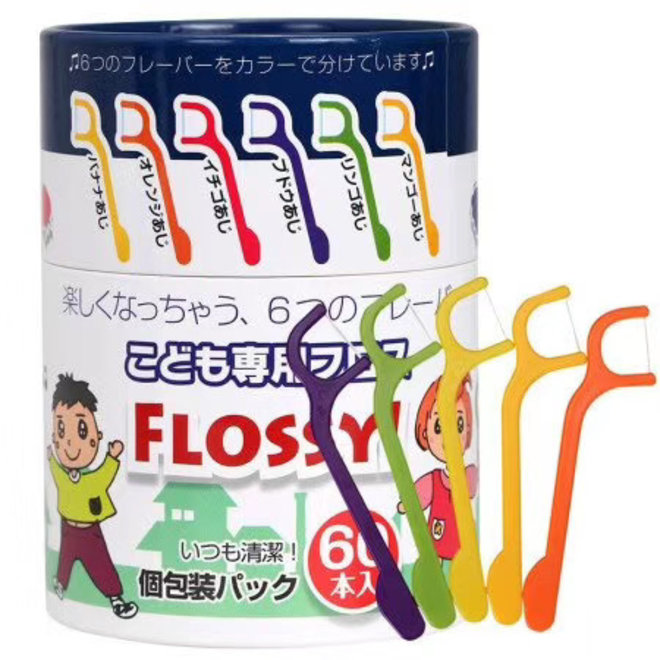 Flossy Fruits Dental Floss 60pcs