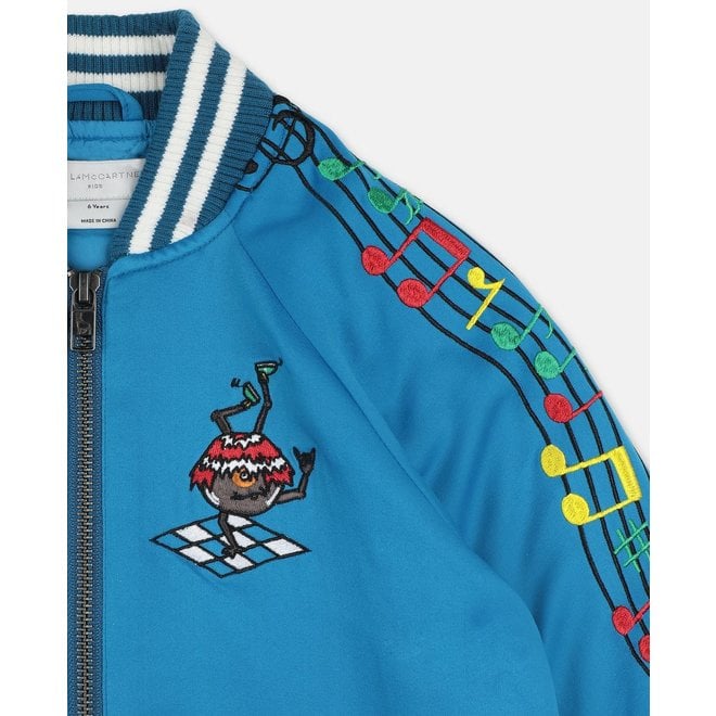 Kid Boy Music Notes Bomber