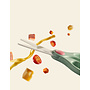BC BABYCARE CERAMIC SCISSORS MINT