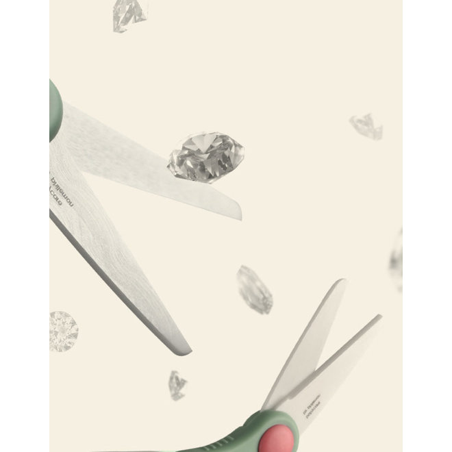 BC BABYCARE CERAMIC SCISSORS MINT