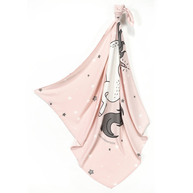 BAMBOO SWADDLE FRINGE - ONE UNICORN SUGAR BEBE