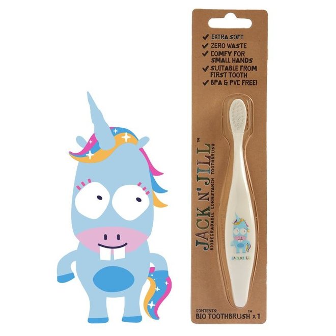 Jack n Jill Bio Toothbrush Unicorn