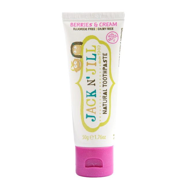 Jack N Jill Natural Toothpaste Organic Berries N Cream