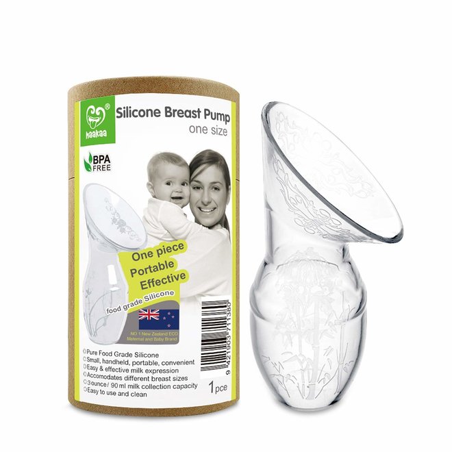 Haakaa Silicone Breast Pump with Base 100 ml