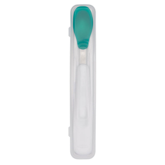 OXO TOT Travel Feeding Spoon - Teal