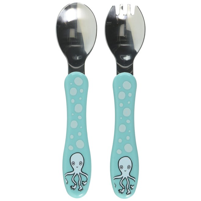 Sugarbooger - Lil Bitty Spork/Spoon - Adventure Octopus