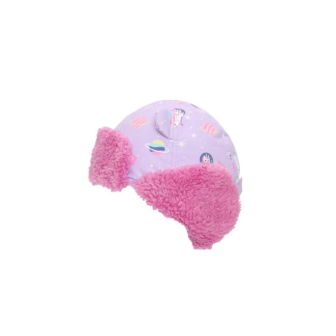 Flapjacks Water Repellent Trapper Hat Unicorn Lilac