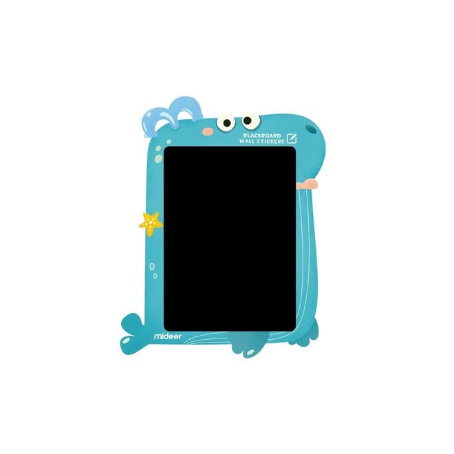 BLACKBOARD STICKER-whale