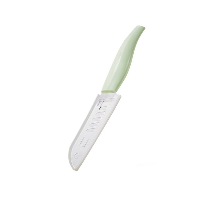 BABYCARE BABY CERAMIC FOOD CHEF KNIFE GREEN LARGE