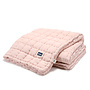 BISCUIT COLLECTION - MUSLIN 100% COTTON QUILTED BEDDING 140X200 cm - POWDER PINK