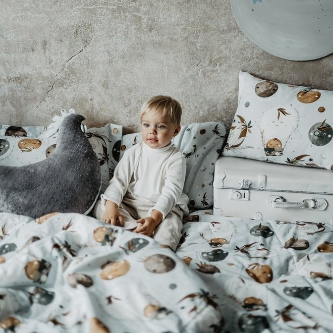 BEDDING SET WITH FILLING TODDLER "L" - PONY IS MY LOVE & PONY MEADOW