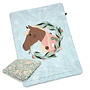 BEDDING SET WITH FILLING TODDLER "L" - PONY IS MY LOVE & PONY MEADOW(no pillow)