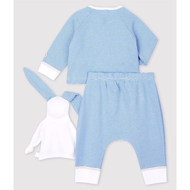 Babies' Blue Organic Cotton Clothing - 3-Pack