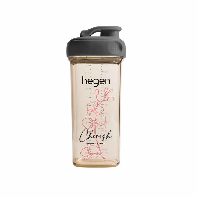 HEGEN PCTO 330ML/11OZ DRINKING BOTTLE PPSU All Grey (5th ANNIVERSARY SPECIAL EDITION)